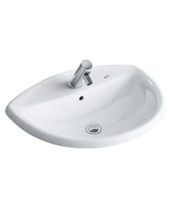 Chậu Rửa Lavabo Dương Vành INAX L-2396V Chậu Rửa Lavabo Dương Vành INAX L-2396V Chậu Rửa Lavabo Dương Vành INAX L-2396V