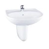 Chậu Rửa Lavabo Treo Tường Chân Lửng TOTO LHT236CS