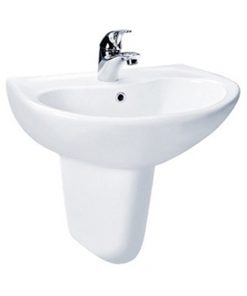 Chậu Rửa Lavabo Treo Tường Chân Lửng TOTO LHT240CS Chậu Rửa Lavabo Treo Tường Chân Lửng TOTO LHT240CS Chậu Rửa Lavabo Treo Tường Chân Lửng TOTO LHT240CS