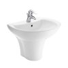 Chậu Rửa Lavabo Treo Tường Chân Lửng TOTO LT942CK/PT942HFK