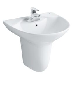 Chậu Rửa Lavabo Treo Tường Chân Ngắn INAX L-288V+L-288VC Chậu Rửa Lavabo Treo Tường Chân Ngắn INAX L-288V+L-288VC Chậu Rửa Lavabo Treo Tường Chân Ngắn INAX L-288V+L288VC
