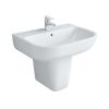 Chậu Rửa Lavabo Treo Tường Chân Lửng TOTO LHT240CS Chậu Rửa Lavabo Treo Tường Chân Lửng TOTO LHT240CS Chậu Rửa Lavabo Treo Tường Chân Ngắn INAX L-298V+L298VC