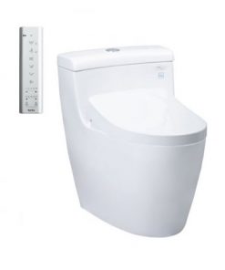 Bồn cầu cao cấp Toto 1 khối ms636cdrw12 nắp điện tử Bồn cầu cao cấp Toto 1 khối ms636cdrw12 nắp điện tử Bàn Cầu TOTO 1 Khối MS636CDRW12 Nắp Điện Tử
