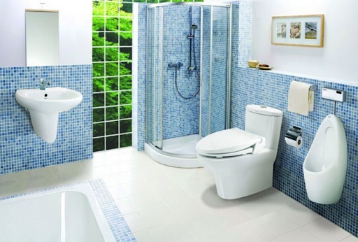 cách bố trí nhà vệ sinh