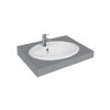 Chậu rửa lavabo Dương vành Viglacera CD1