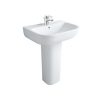 Chậu Rửa Lavabo Treo Tường Chân Dài INAX L-288V+L-288VD Chậu Rửa Lavabo Treo Tường Chân Dài INAX L-288V+L-288VD Chậu Rửa Lavabo Treo Tường Chân Dài INAX L-298V+L298VD