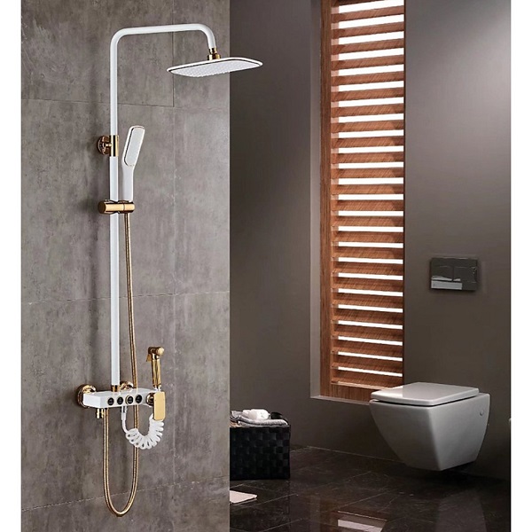 Sen tắm Cotto có thiết kế tinh tế, phù hợp với mọi không gian phòng tắm khác nhau.