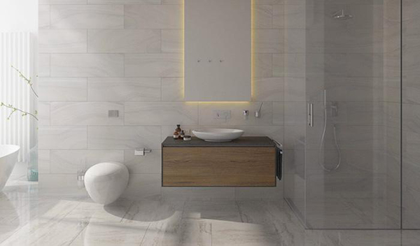 Chất liệu gỗ được sắp xếp ấn tượng