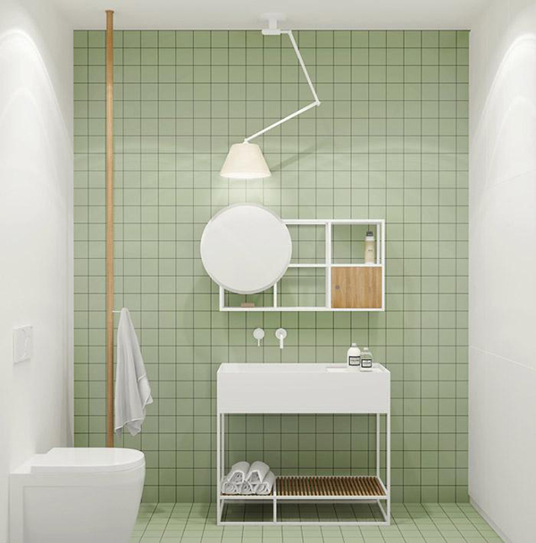  Dù có sử dụng tông màu tối không hề tạo cảm giác bí bách