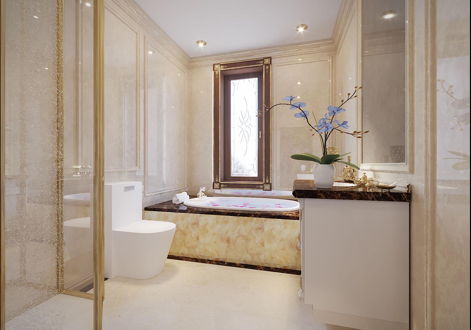 Thiết kế phòng tắm khách sạn phải đảm bảo tính tiện nghi và hiện đại để đáp ứng nhu cầu của khách hàng, từ đó mang lại sự hài lòng và đánh giá cao cho nơi lưu trú của bạn.