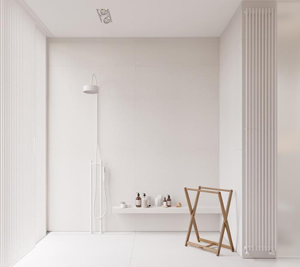 Nội thất ra khơi - Với nhiều kệ đồ cùng thiết bị vệ sinh