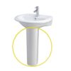 Chân Đứng Chậu Rửa Lavabo Caesar P2438 Chân Đứng Chậu Rửa Lavabo Caesar P2438