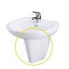 Chậu Rửa Lavabo Treo Tường Caesar LF2270 Chậu Rửa Lavabo Treo Tường Caesar LF2270