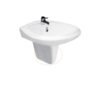 Chậu Rửa Lavabo Treo Tường Chân Ngắn American Standard 0953-WT/WP-F712 Chậu Rửa Lavabo Treo Tường Chân Ngắn American Standard 0953-WT/WP-F712