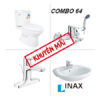 Khuyến Mãi Inax C-504VAN+L-288V+CFV-102M Khuyến Mãi Inax C-504VAN+L-288V+CFV-102M