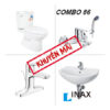 Khuyến Mãi Inax C-504VAN+L-288V+CFV-102M Khuyến Mãi Inax C-504VAN+L-288V+CFV-102M