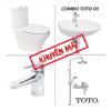 Khuyến Mãi TOTO CS818DT3 + LT300C + TVLM102NSR Khuyến Mãi TOTO CS818DT3 + LT300C + TVLM102NSR