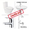Khuyến Mãi TOTO MS885DT8 + LT300C + TVLM105CR Khuyến Mãi TOTO MS885DT8 + LT300C + TVLM105CR