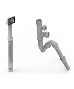 Bộ Xả Tràn Chậu 1 Hộc Hafele 567.25.924 Bộ Xả Tràn Chậu 1 Hộc Hafele 567.25.924