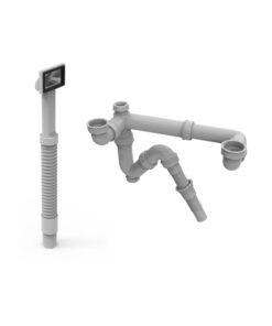 Bộ Xả Tràn Chậu 2 Hộc Hafele 567.25.876 Bộ Xả Tràn Chậu 2 Hộc Hafele 567.25.876