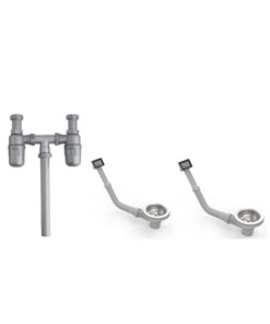 Bộ Xả Tràn Chậu 2 Hộc Hafele 567.25.923 Bộ Xả Tràn Chậu 2 Hộc Hafele 567.25.923