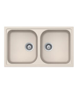 Chậu Đá Hafele HS19-GEN2R90 570.35.480 2 Hộc Màu Kem Chậu Đá Hafele HS19-GEN2R90 570.35.480 2 Hộc Màu Kem