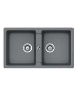 Chậu Đá Hafele HS19-GEN2S90 570.36.500 2 Hộc Màu Xám Chậu Đá Hafele HS19-GEN2S90 570.36.500 2 Hộc Màu Xám