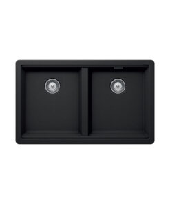 Chậu Đá Hafele HS20-GEN2S80 570.30.310 2 Hộc Màu Đen Chậu Đá Hafele HS20-GEN2S80 570.30.310 2 Hộc Màu Đen