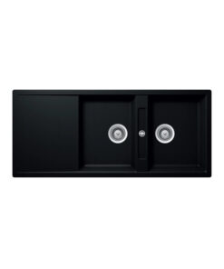 Chậu Đá Hafele HS20-GKD2S80 570.33.330 2 Hộc Màu Đen Chậu Đá Hafele HS20-GKD2S80 570.33.330 2 Hộc Màu Đen