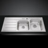 Chậu Rửa Chén Malloca Inox MS 1001 NEW Chậu Rửa Chén Malloca Inox MS 1001 NEW