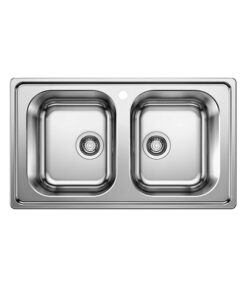 Chậu Rửa Hafele DINAS 570.27.219 2 Hộc Inox Chậu Rửa Hafele DINAS 570.27.219 2 Hộc Inox