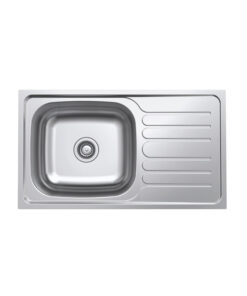 Chậu Rửa Hafele HS19-SSD1R60 567.23.093 1 Hộc Inox Chậu Rửa Hafele HS19-SSD1R60 567.23.093 1 Hộc Inox