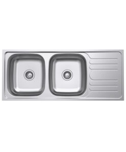 Chậu Rửa Hafele HS20-SSD2R90 567.20.513 2 Hộc Inox Chậu Rửa Hafele HS20-SSD2R90 567.20.513 2 Hộc Inox