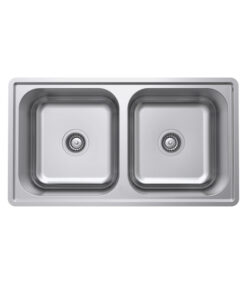 Chậu Rửa Hafele HS20-SSN2R90M 567.20.493 2 Hộc Inox Chậu Rửa Hafele HS20-SSN2R90M 567.20.493 2 Hộc Inox