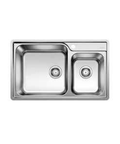 Chậu Rửa Hafele Lemis XL 8-IF 570.27.189 2 Hộc Inox Chậu Rửa Hafele Lemis XL 8-IF 570.27.189 2 Hộc Inox