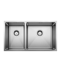 Chậu Rửa Hafele Quatrus R15 285/435-IU 570.27.169 2 Hộc Inox Chậu Rửa Hafele Quatrus R15 285/435-IU 570.27.169 2 Hộc Inox