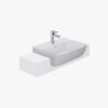 Chậu Rửa Lavabo Bán Âm Bàn American Standard 0518-WT Chậu Rửa Lavabo Bán Âm Bàn American Standard 0518-WT