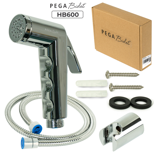Bộ vòi xịt vệ sinh áp lực mạnh PEGA Bidet HB600