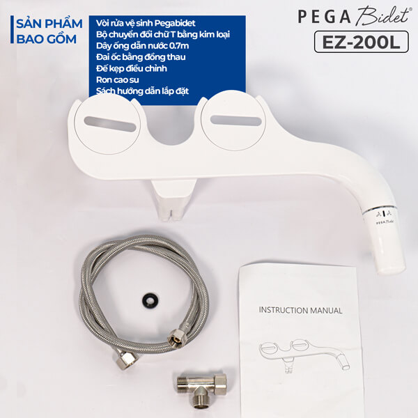 Vòi xịt rửa vệ sinh thông minh PEGA Bidet EZ-200L