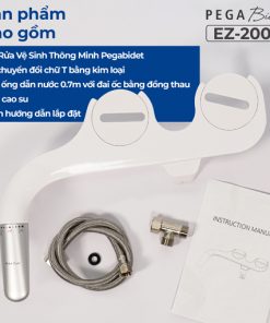 Vòi xịt rửa vệ sinh thông minh PEGA Bidet EZ-200X gắn bồn cầu thế hệ mới siêu mỏng, 2 vòi phun, tay phải xám dẹp Vòi xịt rửa vệ sinh thông minh PEGA Bidet EZ-200X gắn bồn cầu thế hệ mới siêu mỏng, 2 vòi phun, tay phải xám dẹp Vòi xịt rửa vệ sinh thông minh PEGA Bidet EZ-200X