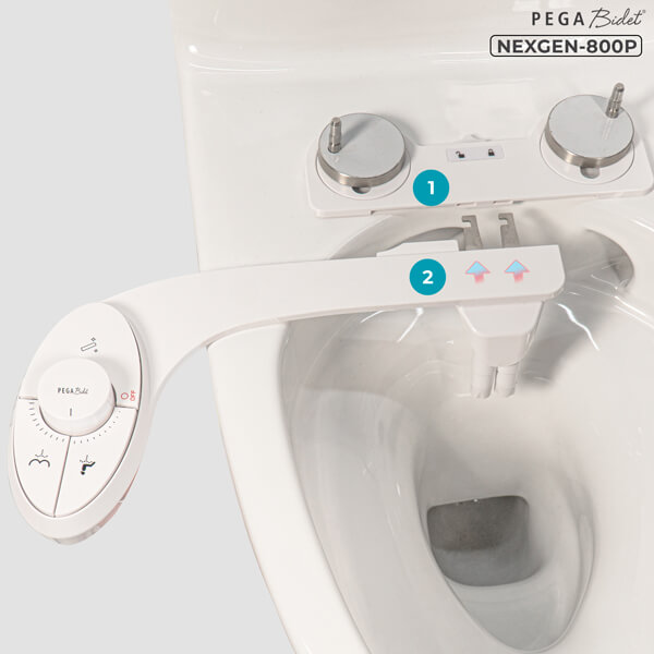 Vòi xịt rửa vệ sinh thông minh PEGA Bidet NEXGEN-800P
